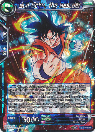 Son Goku, the Rescuer [BT8-026] | Cracking-Singles