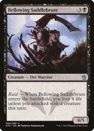 Bellowing Saddlebrute [Khans of Tarkir] | Cracking-Singles