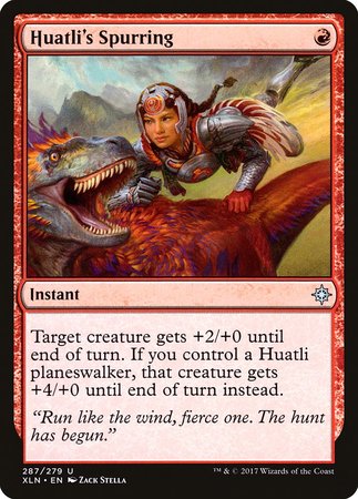 Huatli's Spurring [Ixalan] | Cracking-Singles