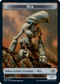 Myr (024) // Shapeshifter Double-sided Token [Double Masters Tokens] | Cracking-Singles