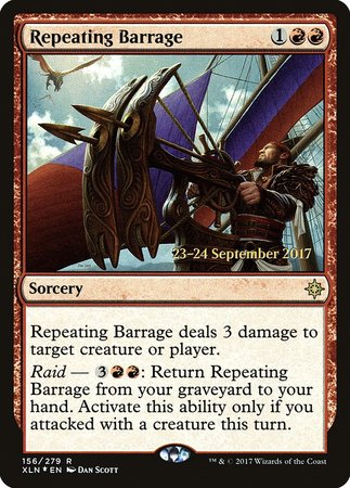 Repeating Barrage [Ixalan Promos] | Cracking-Singles