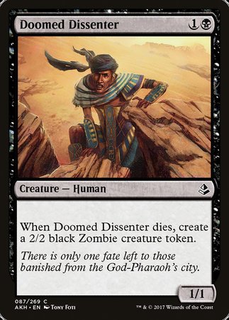 Doomed Dissenter [Amonkhet] | Cracking-Singles