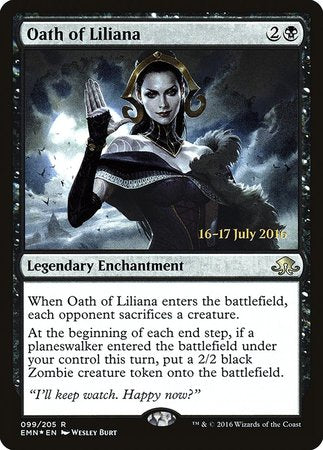 Oath of Liliana [Eldritch Moon Promos] | Cracking-Singles