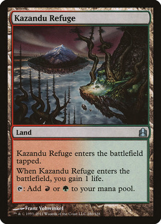 Kazandu Refuge [Commander 2011] | Cracking-Singles