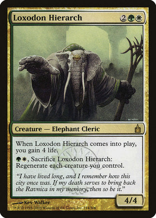 Loxodon Hierarch [Ravnica: City of Guilds] | Cracking-Singles