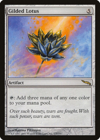 Gilded Lotus [Mirrodin] | Cracking-Singles