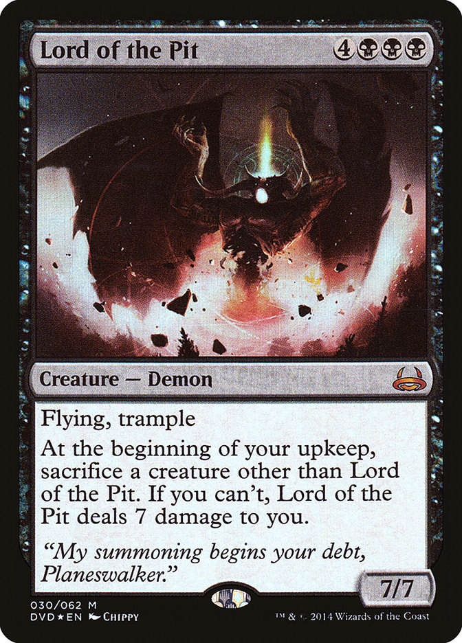 Lord of the Pit (Divine vs. Demonic) [Duel Decks Anthology] | Cracking-Singles