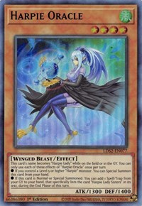 Harpie Oracle (Green) [LDS2-EN077] Ultra Rare | Cracking-Singles