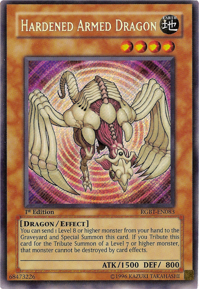 Hardened Armed Dragon [RGBT-EN083] Secret Rare | Cracking-Singles