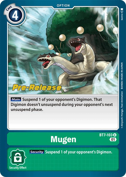 Mugen [BT7-103] [Next Adventure Pre-Release Cards] | Cracking-Singles