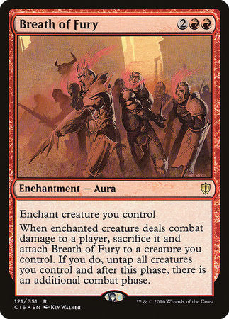 Breath of Fury [Commander 2016] | Cracking-Singles