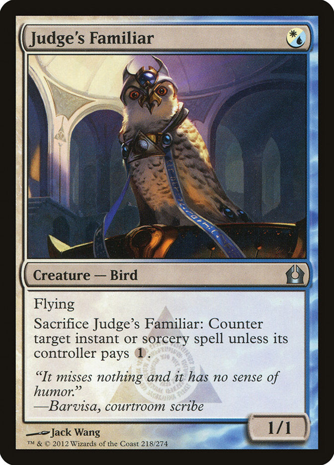 Judge's Familiar [Return to Ravnica] | Cracking-Singles