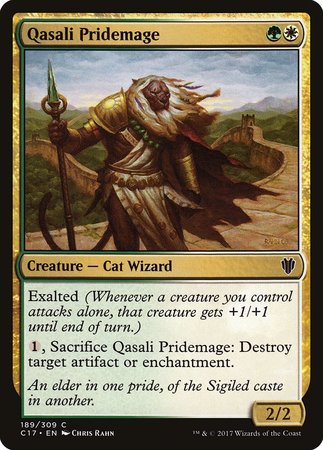 Qasali Pridemage [Commander 2017] | Cracking-Singles