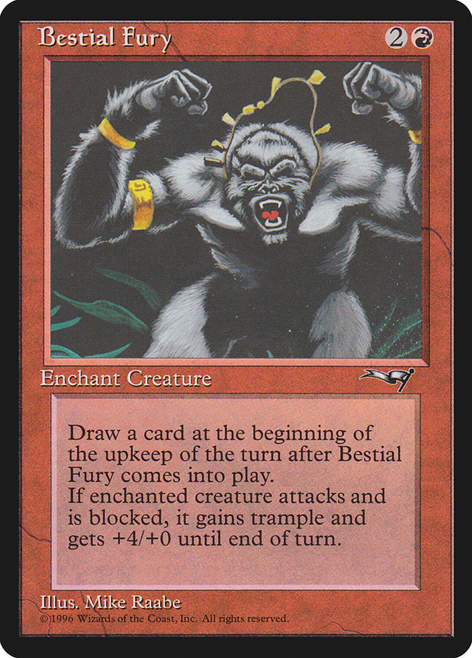 Bestial Fury (Fists Raised) [Alliances] | Cracking-Singles