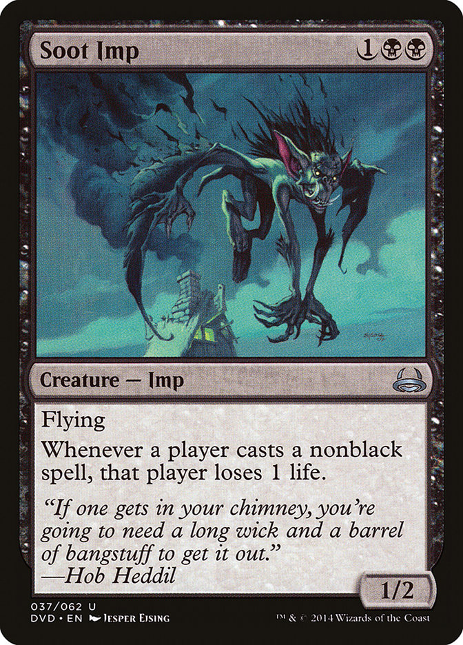 Soot Imp (Divine vs. Demonic) [Duel Decks Anthology] | Cracking-Singles