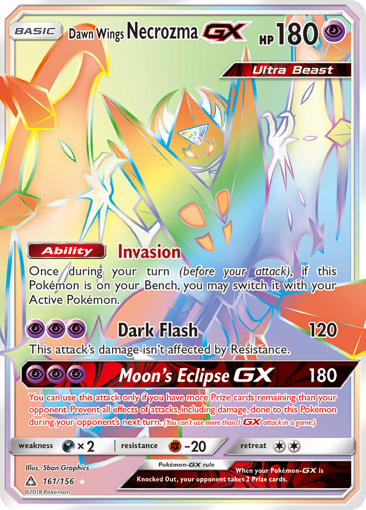 Dawn Wings Necrozma GX (161/156) [Sun & Moon: Ultra Prism] | Cracking-Singles