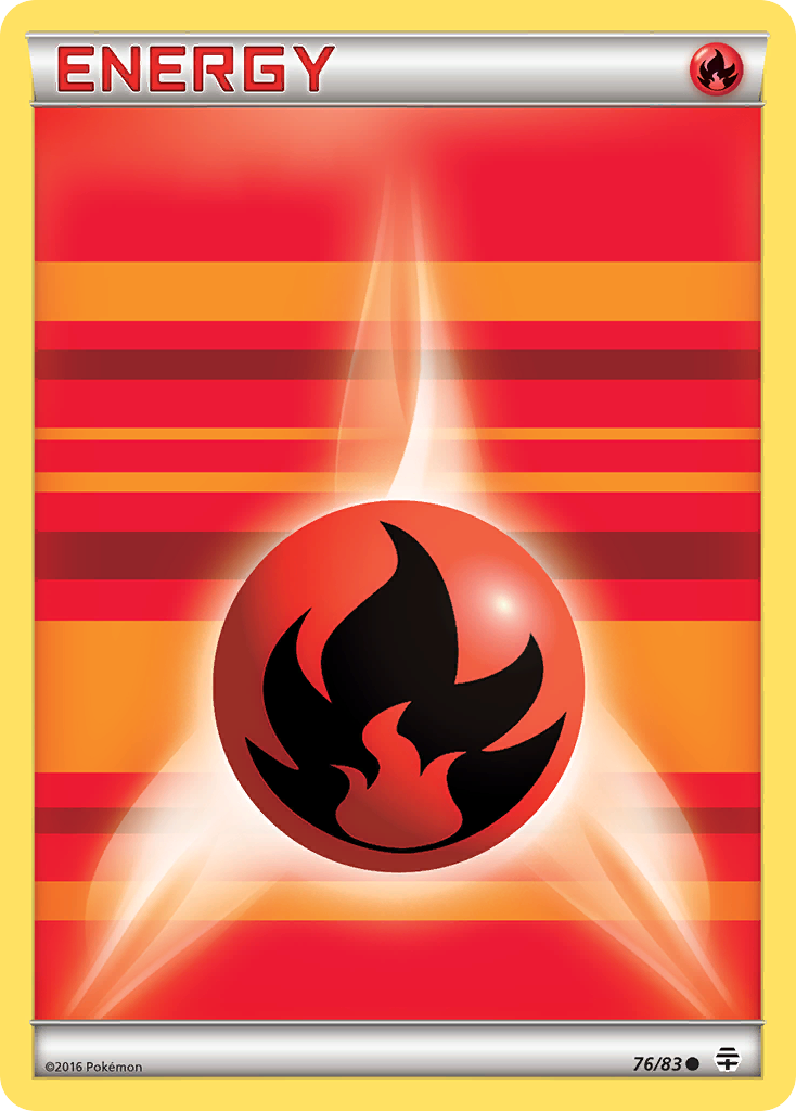 Fire Energy (76/83) [XY: Generations] | Cracking-Singles