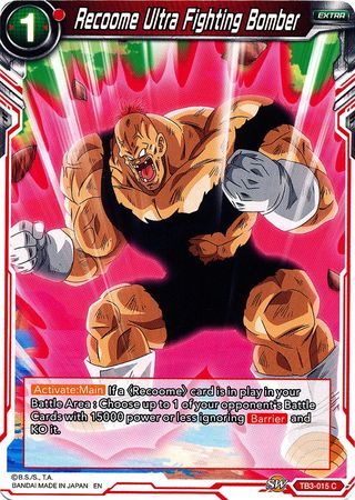 Recoome Ultra Fighting Bomber [TB3-015] | Cracking-Singles