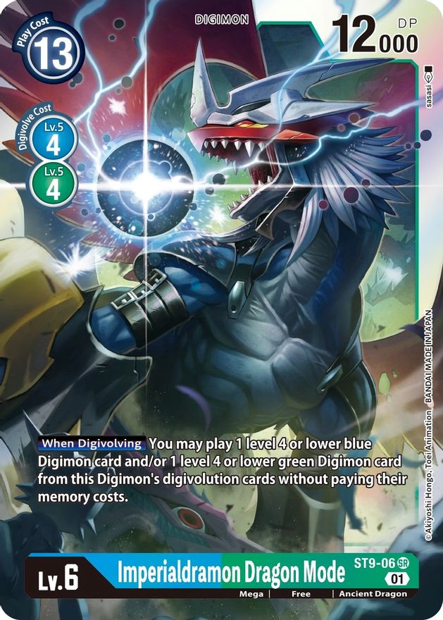 Imperialdramon Dragon Mode [ST9-06] [Starter Deck: Ultimate Ancient Dragon] | Cracking-Singles