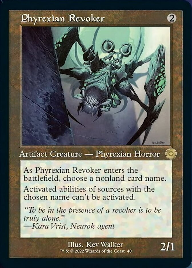 Phyrexian Revoker (Retro) [The Brothers' War Retro Artifacts] | Cracking-Singles