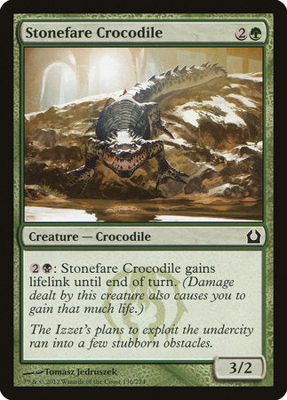 Stonefare Crocodile [Return to Ravnica] | Cracking-Singles