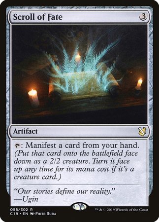 Scroll of Fate [Commander 2019] | Cracking-Singles