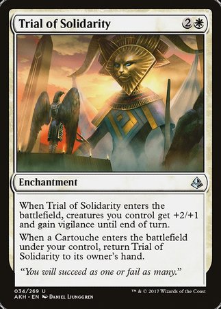 Trial of Solidarity [Amonkhet] | Cracking-Singles