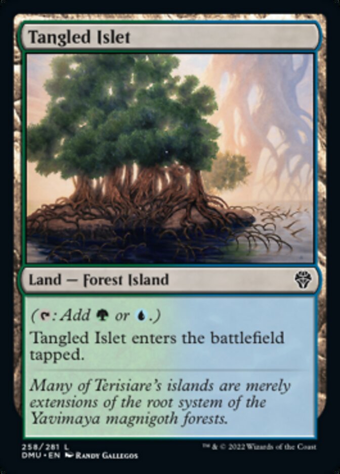 Tangled Islet [Dominaria United] | Cracking-Singles