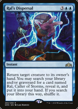 Ral's Dispersal [Guilds of Ravnica] | Cracking-Singles