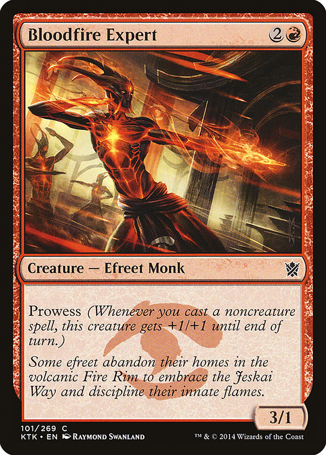 Bloodfire Expert [Khans of Tarkir] | Cracking-Singles