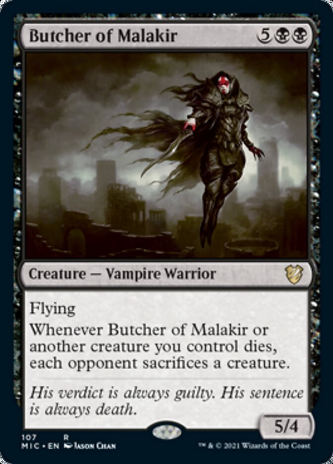 Butcher of Malakir [Innistrad: Midnight Hunt Commander] | Cracking-Singles