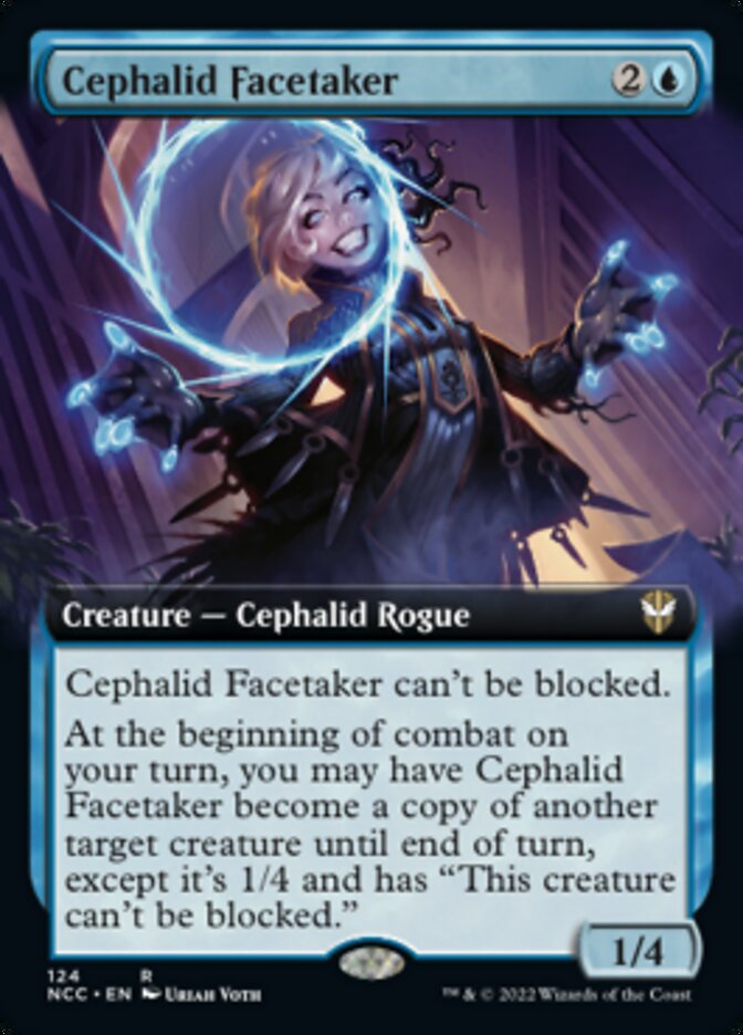 Cephalid Facetaker (Extended Art) [Streets of New Capenna Commander] | Cracking-Singles