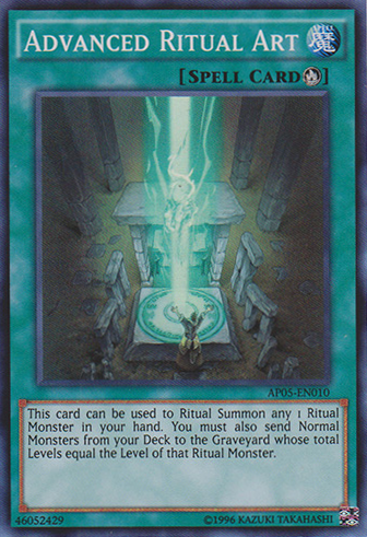 Advanced Ritual Art [AP05-EN010] Super Rare | Cracking-Singles