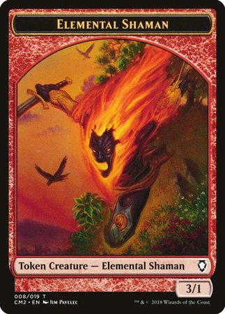 Elemental Shaman Token [Commander Anthology Volume II Tokens] | Cracking-Singles