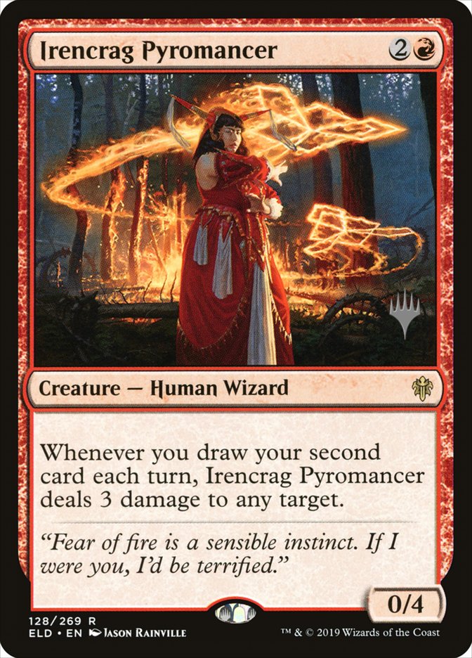 Irencrag Pyromancer (Promo Pack) [Throne of Eldraine Promos] | Cracking-Singles