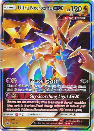 Ultra Necrozma GX (SM126) (Jumbo Card) [Sun & Moon: Black Star Promos] | Cracking-Singles