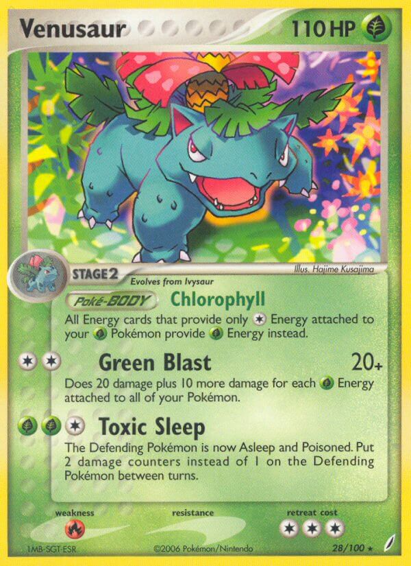 Venusaur (28/100) (Theme Deck Exclusive) [EX: Crystal Guardians] | Cracking-Singles