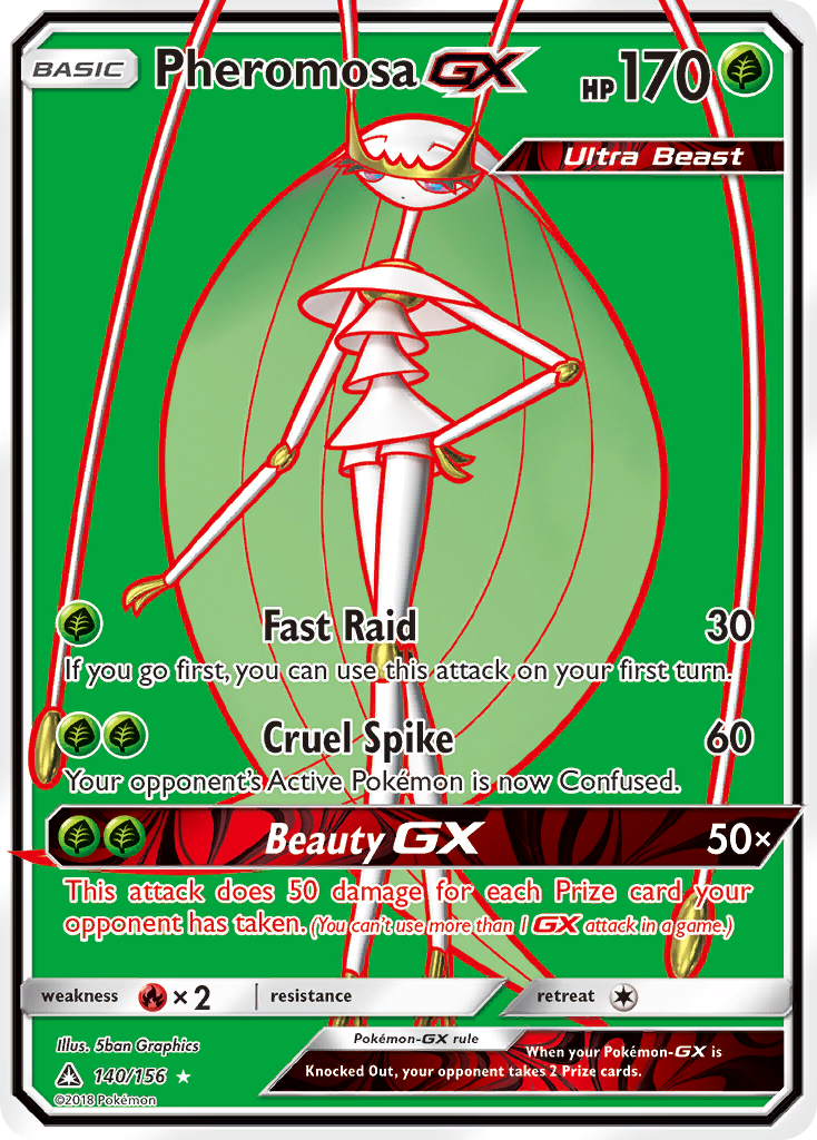 Pheromosa GX (140/156) [Sun & Moon: Ultra Prism] | Cracking-Singles