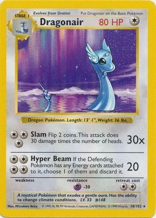 Dragonair (18/102) [Base Set Shadowless Unlimited] | Cracking-Singles