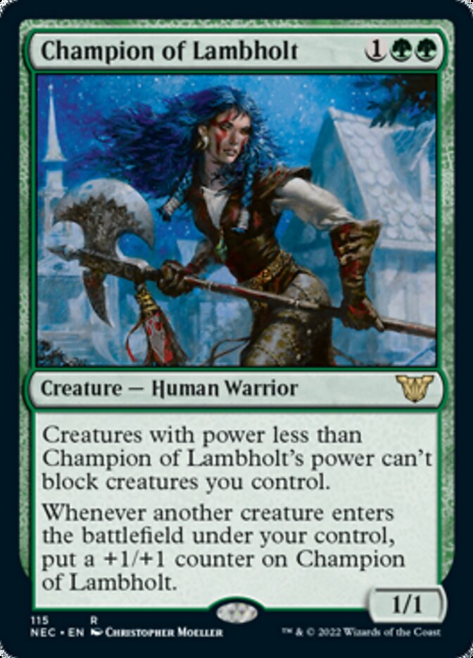 Champion of Lambholt [Kamigawa: Neon Dynasty Commander] | Cracking-Singles