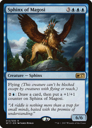 Sphinx of Magosi [Welcome Deck 2017] | Cracking-Singles