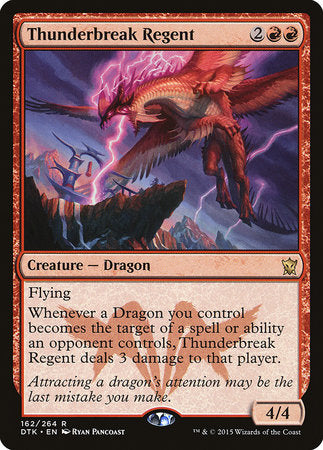 Thunderbreak Regent [Dragons of Tarkir] | Cracking-Singles