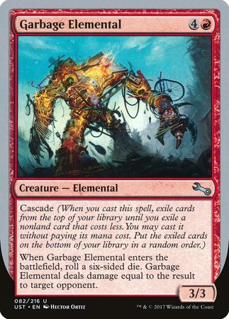 Garbage Elemental (D) [Unstable] | Cracking-Singles