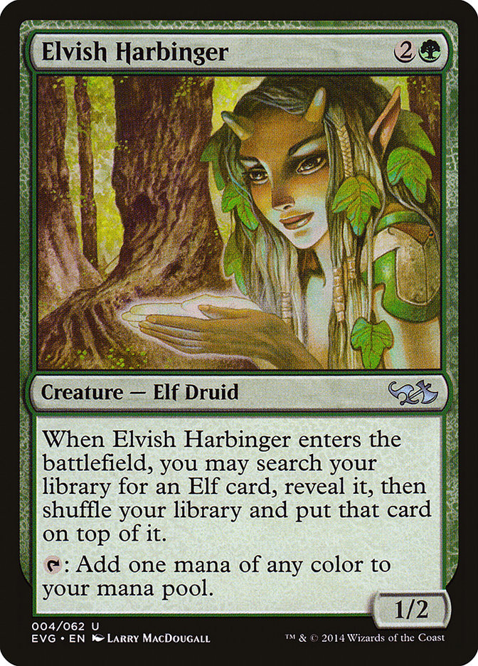 Elvish Harbinger (Elves vs. Goblins) [Duel Decks Anthology] | Cracking-Singles