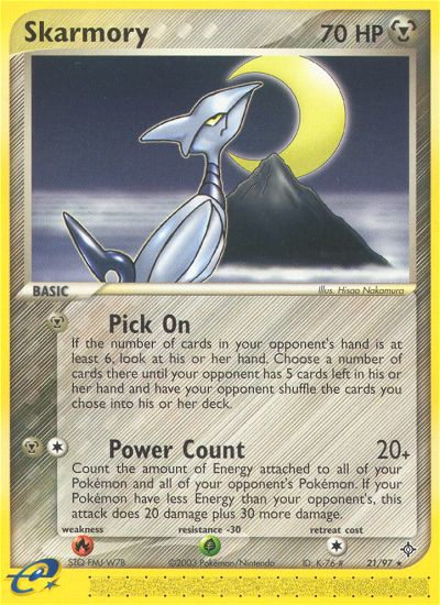 Skarmory (21/97) [EX: Dragon] | Cracking-Singles