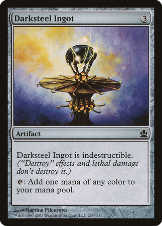 Darksteel Ingot [Commander 2011] | Cracking-Singles