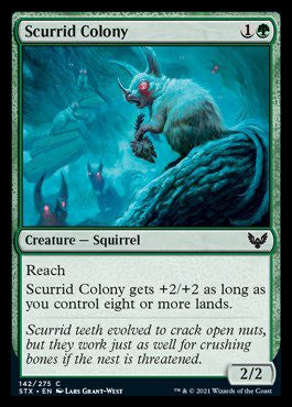 Scurrid Colony [Strixhaven: School of Mages] | Cracking-Singles