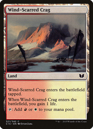 Wind-Scarred Crag [Commander 2015] | Cracking-Singles