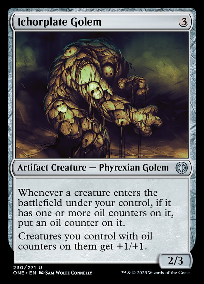 Ichorplate Golem [Phyrexia: All Will Be One] | Cracking-Singles