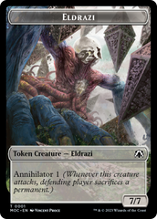 Eldrazi // Angel (4) Double-Sided Token [March of the Machine Commander Tokens] | Cracking-Singles